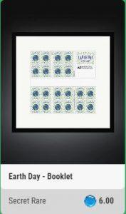 USPS - EARTH DAY - VEVE 1 EARTH DAY BL