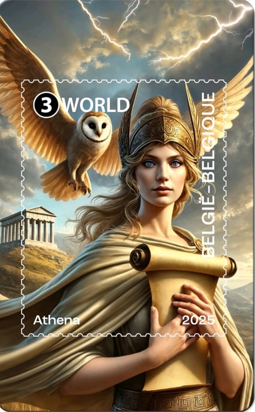 BELGIUM - ATHENA - crypto-stamps.org